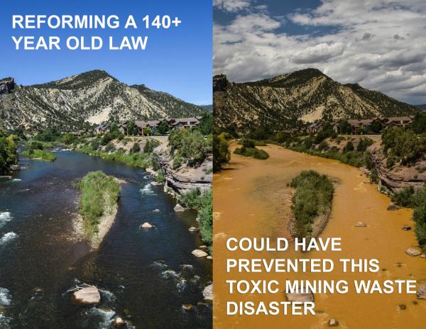 Colorado Mine Release Requires 1872 Mining Law Reform Arizona - 600x464 - jpeg Acid Mine Drainage Colorado